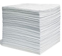 White Oil-Only Single Weight Bonded Absorbent Roll 30" x 300'